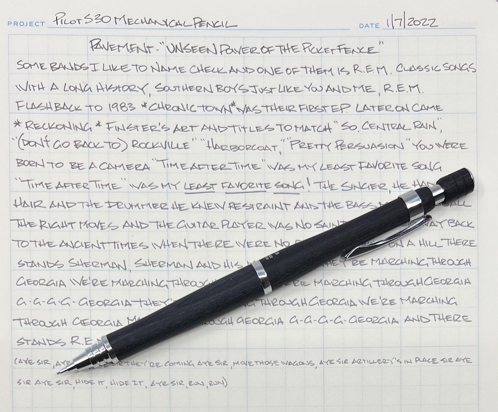 Pilot S30 Drafting Pencil Review — The Pen Addict